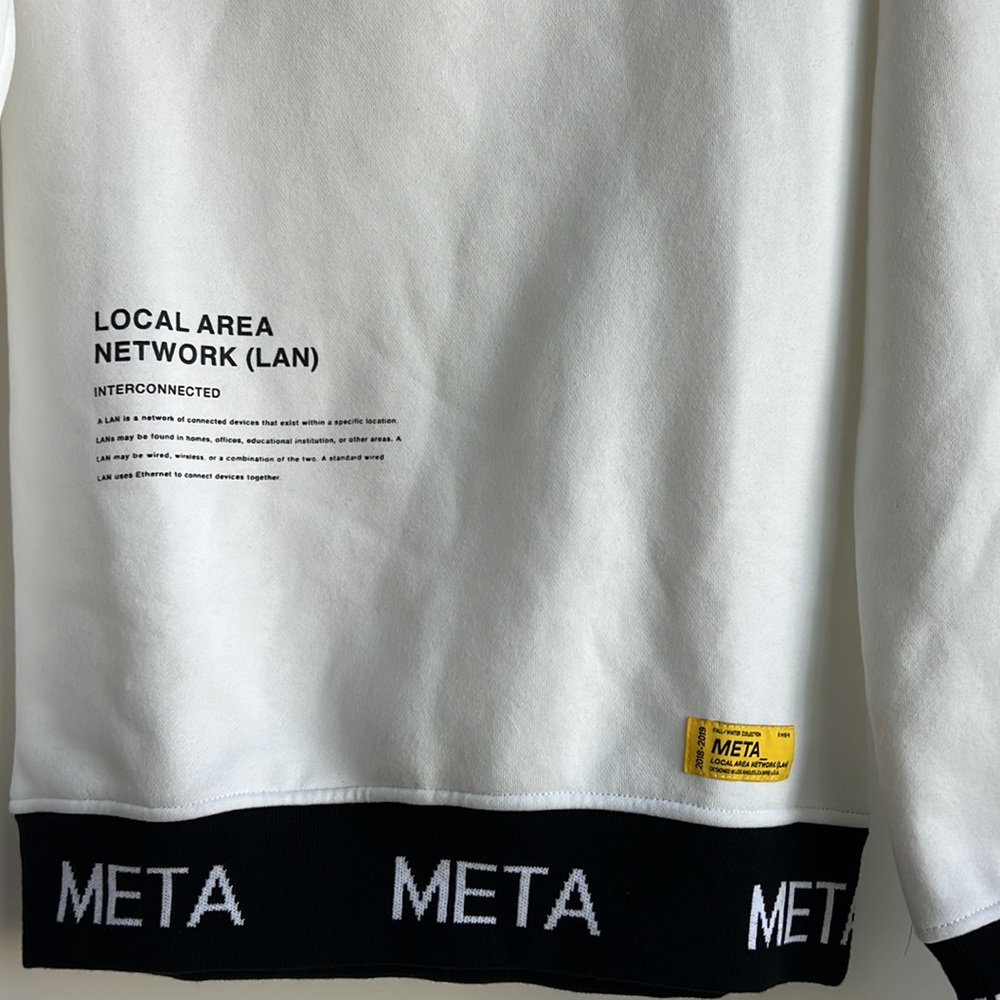 Meta Threads Hydra Crew Sweater
Men – White - Picture 9 of 15